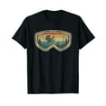 thumbnail image 1 of Ski Goggles Mountain Snow Skiing Retro Winter Vacation Gift T-Shirt, 1 of 5