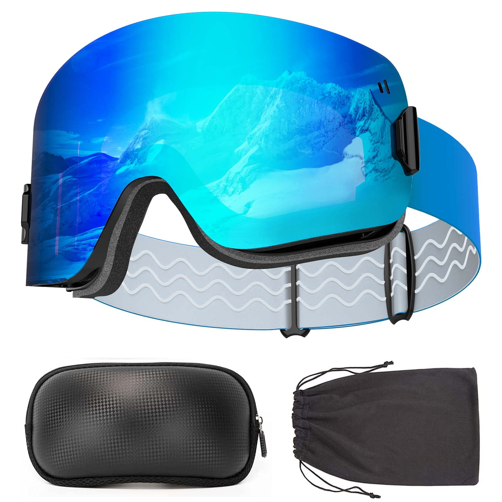 Ski Goggles Over Glasses, Triple-layer Snowboard Trinidad and
