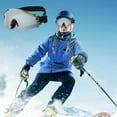 thumbnail image 1 of Ski Goggles under $5! CQCYD Outdoor Windproof Ski Goggles, Anti UV Sun Protection Winter Sports Glasses, One Size Fits All for Men and Women, 1 of 6
