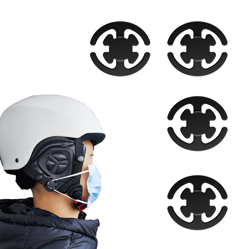 Ski Helmet Clip, Ski Sports Game Helmet Face Cover Anti Stroke Bracket