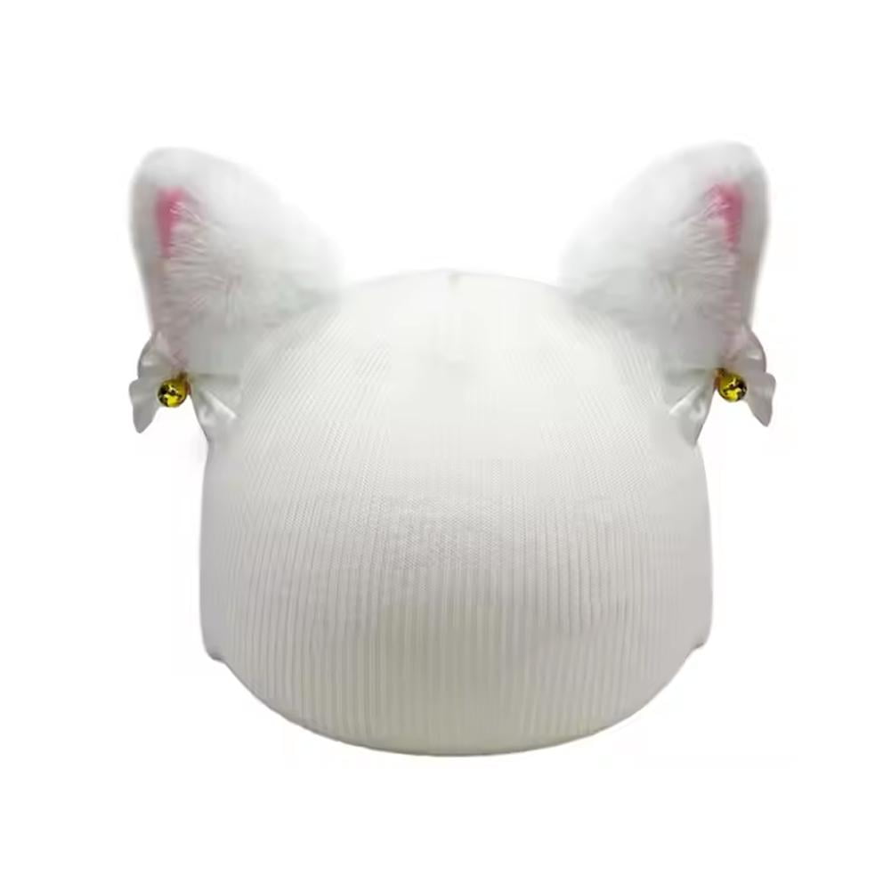 Ski Helmet Cover for Kids & Adults,Cute Cartoon Animal Ears Hat,Giraffe/Rabbit/Cat Ears Hat,Warm