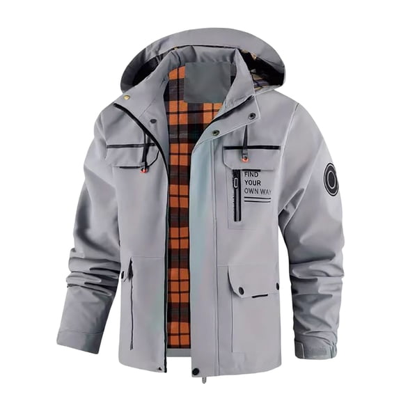 Ski Jacket Men Windbreaker Resistant Waterproof Parka with Hoodsnow Snowboard Coat Mountain Winter Warm Relaxed Fit Jackets for Men