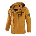 thumbnail image 1 of Ski Jacket Men Windbreaker Resistant Waterproof Parka with Hoodsnow Snowboard Coat Mountain Winter Warm Relaxed Fit Plus Size Winter Coat, 1 of 3