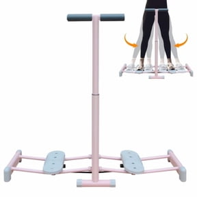 Ski Machine Foldable, Simulated Ski Trainer with 4-Level Adjustable Non-Slip Pedal Armrest, Pelvic Floor Muscle Trainer for Home