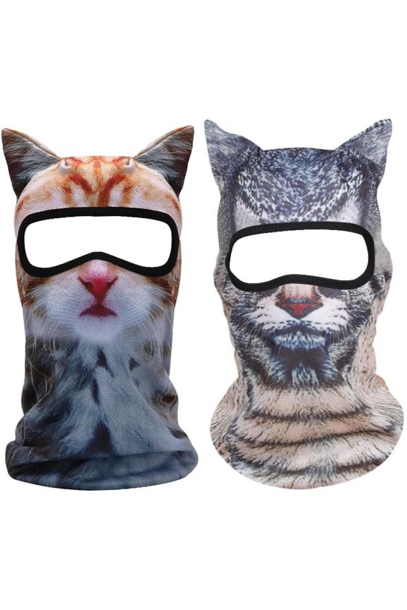 Ski Mask Balaclava sheisty  with Ears,Suitable for  Festivals,Gathering,Halloween or ski Outdoor Activities