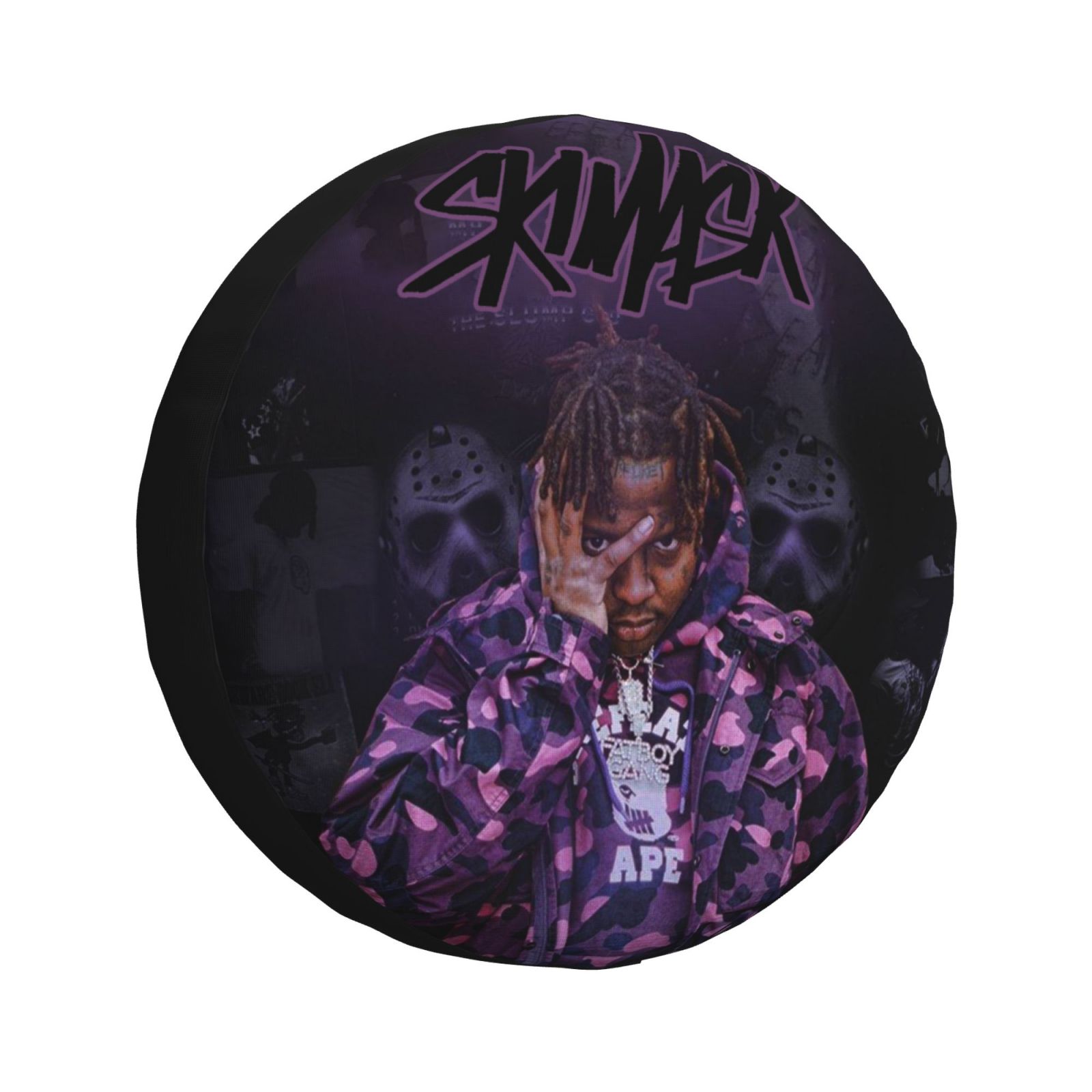 Ski Mask The Slump God Spare Tire Cover Wheel Protectors Weatherproof