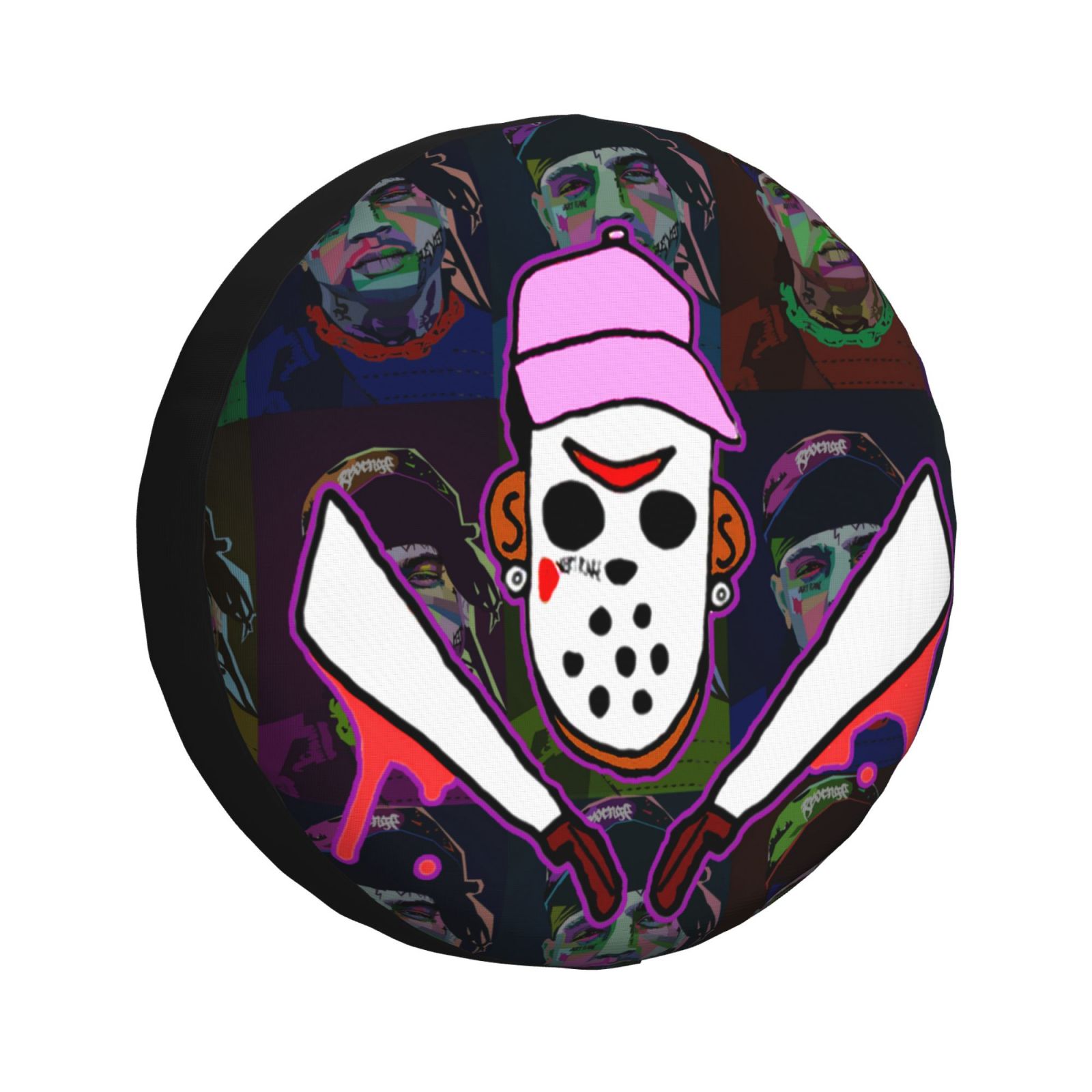 Ski Mask The Slump God Spare Tire Cover Wheel Protectors Weatherproof