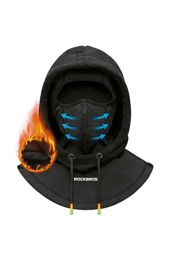 Winter Balaclava Ski Mask Hood Hats Fleece Face Mask Men Women Warm Face Cover Cold Fleece Head Covers Cycling Riding Outdoor Thickened Hood 3-dimensional Filter