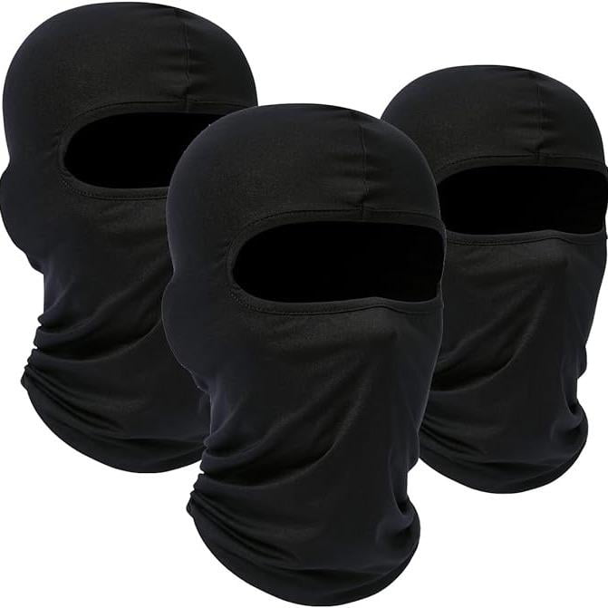 Ski Mask for Men 1-3 Counts Balaclava Face Mask Women Summer Shiesty Mask Full Head for Motorcycle Helmet Sun UV Protection Protective Gear Riding