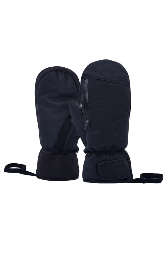 Ski Mittens for Women Men, Waterproof Windproof Insulated Winter Gloves - Warm Thick Lining Snow Mittens for Skiing, Snowboarding & Outdoor Sports