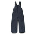 thumbnail image 1 of Ski Pants Kids Kids & Boys and Girls Winter Snow Bibs, Waterproof Insulated Snowboard Overalls, Windproof Ripstop Ski Pants Navy,3-4 Years, 1 of 5