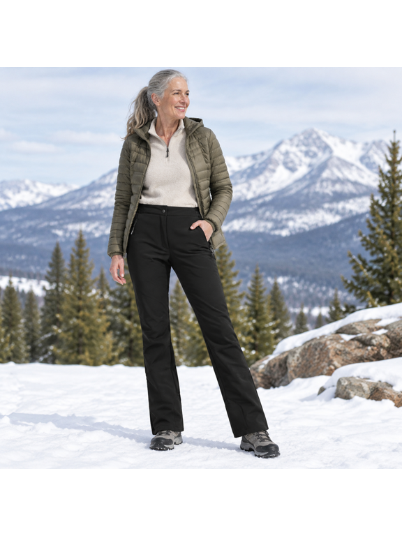 Ski Pants Women Waterproofulated Snow Soft Shell