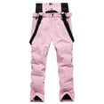 thumbnail image 1 of Ski Pants for Women Waterproof Insulated Ski Pant Winter Hiking Ski Snowboarding Pant Warm Sport Cargo Pants with Pocket, 1 of 5