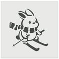 thumbnail image 1 of Ski Rabbit Bunny Slopes Snow Rabbit DIY Cookie Wall Craft Stencil - 3.5 Inch, 1 of 5