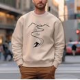 thumbnail image 1 of Ski Rush Sweatshirt, Skiing Lovers Sweater, Winter Sweatshirt - Sizes S-5XL ,Gategoo, 1 of 5