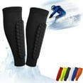 thumbnail image 1 of Ski Shin Guards - Breathable Elastic Leg Protection with Soft Anti-Collision Pads, Lightweight Slip-On Design for Secure Fit and Comfortable Skiing Protection, 1 of 8