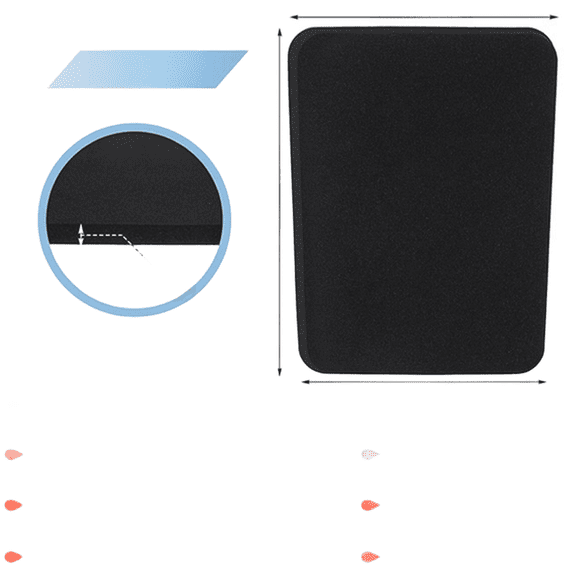 Ski Shin Guards Knee Pads for Adults Beginners 4PCS Black EVA Foam Protective