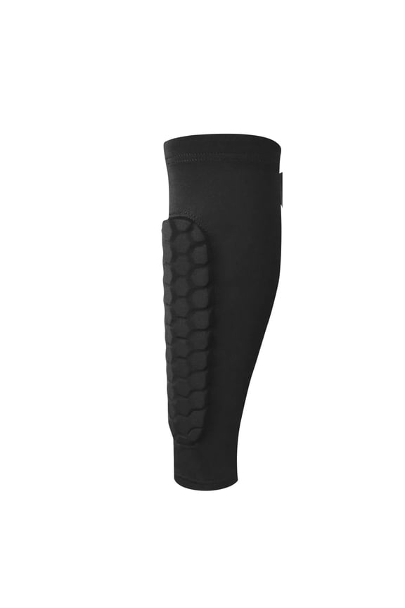 Ski Shin Guards, Ski Guard Socks, Shin Defender, Breathable Elastic Fit Conforms to The Leg Black L