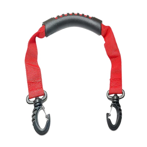 Ski Shoulder Carrier Multifunctial Equipment Accessories Adjustable Heavy Duty Roller Skate Leash for Ski Boots Snowboarding Men and Women 48cmx2.5cm