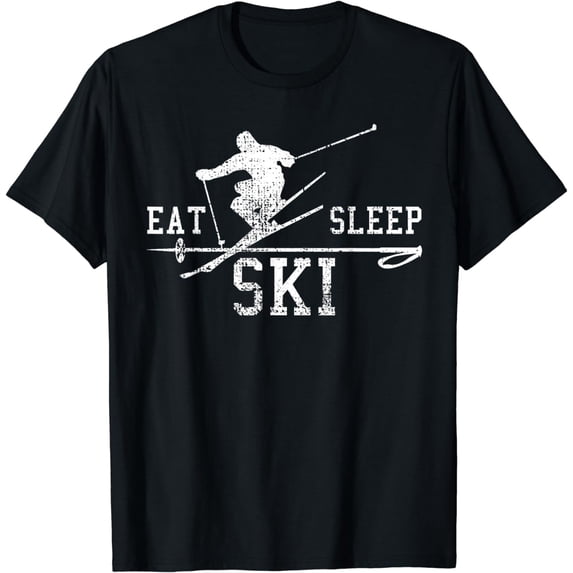 Ski Siing Eat Sleep Repeat Gift T-Shirt