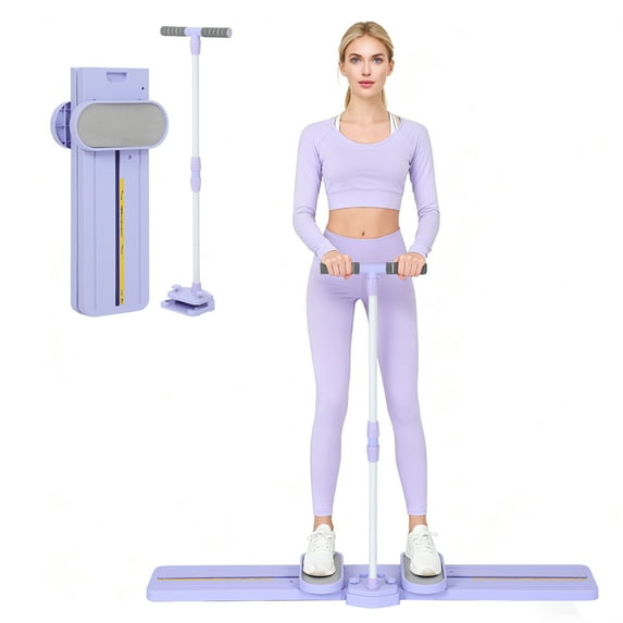 Ski Simulator Exercise Machine,Ski Machine Trainer for Home,Purple Ski Machine,Effective Body Shaping,Cardio Equipment for Home/Gym/Office/Yard