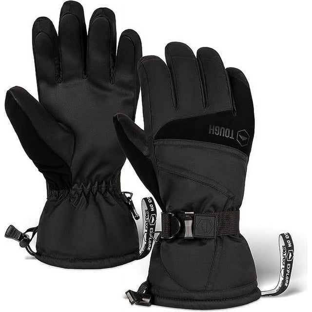 Ski & Snow Gloves Waterproof & Windproof Winter Gloves for Men