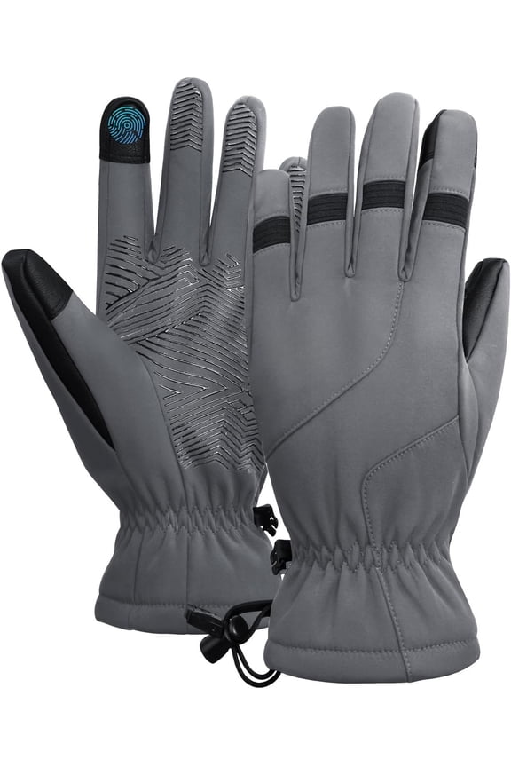 Ski Snow Winter Gloves Women Men -Cold Weather Warm Thermal Screen, Driving Hiking Cycling