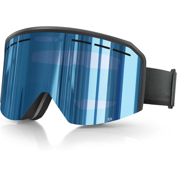 Ski/Snowboard Goggles OTG - Over Glasses Anti Fog UV400 Protection