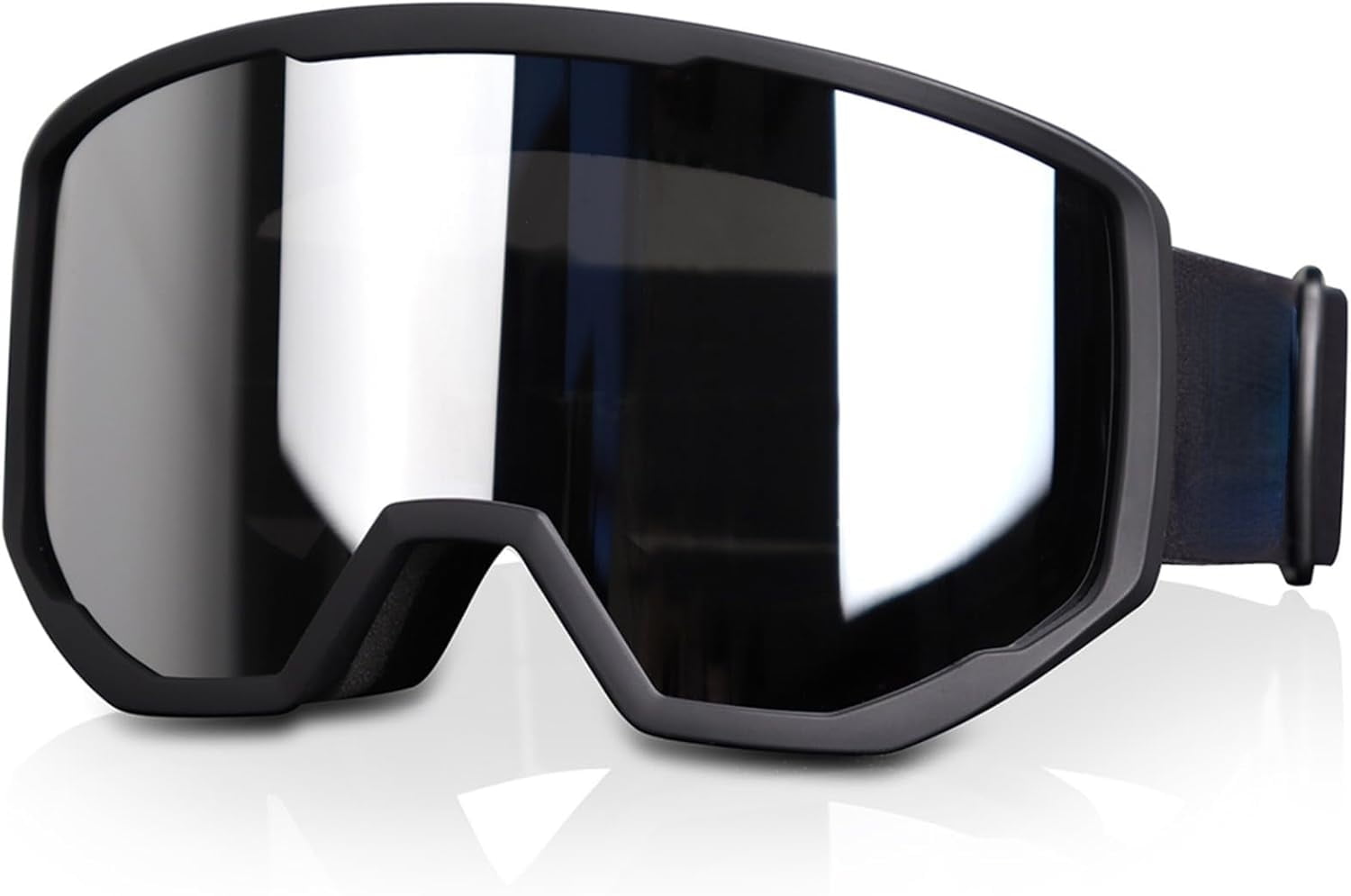 DUCO Anti-Fog Ski Goggles – OTG Compatible, UV Protection, Magnetic Lens For Snowboarding