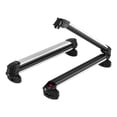 thumbnail image 1 of Ski Snowboard Roof Rack 2 PCS Aluminum Universal Car Top Holder for 6 Skis or 4 Snowboards with Lock Rubber Padding Fits Most Crossbars, 1 of 6