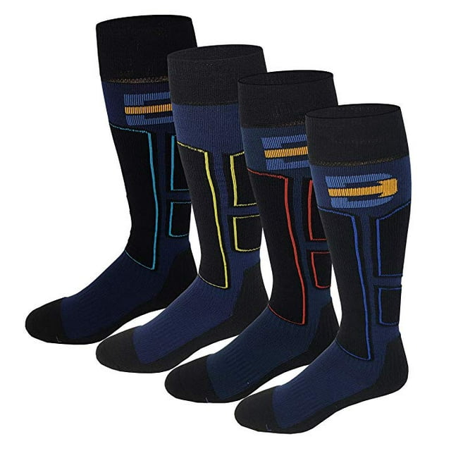 Ski Socks- Skiing Hiking Camping Snowboard High Performance Thermolite Wool sock for Men & Women