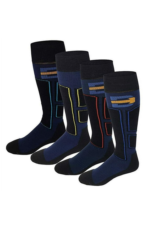 Ski Socks- Skiing Hiking Camping Snowboard High Performance Thermolite Wool sock for Men & Women