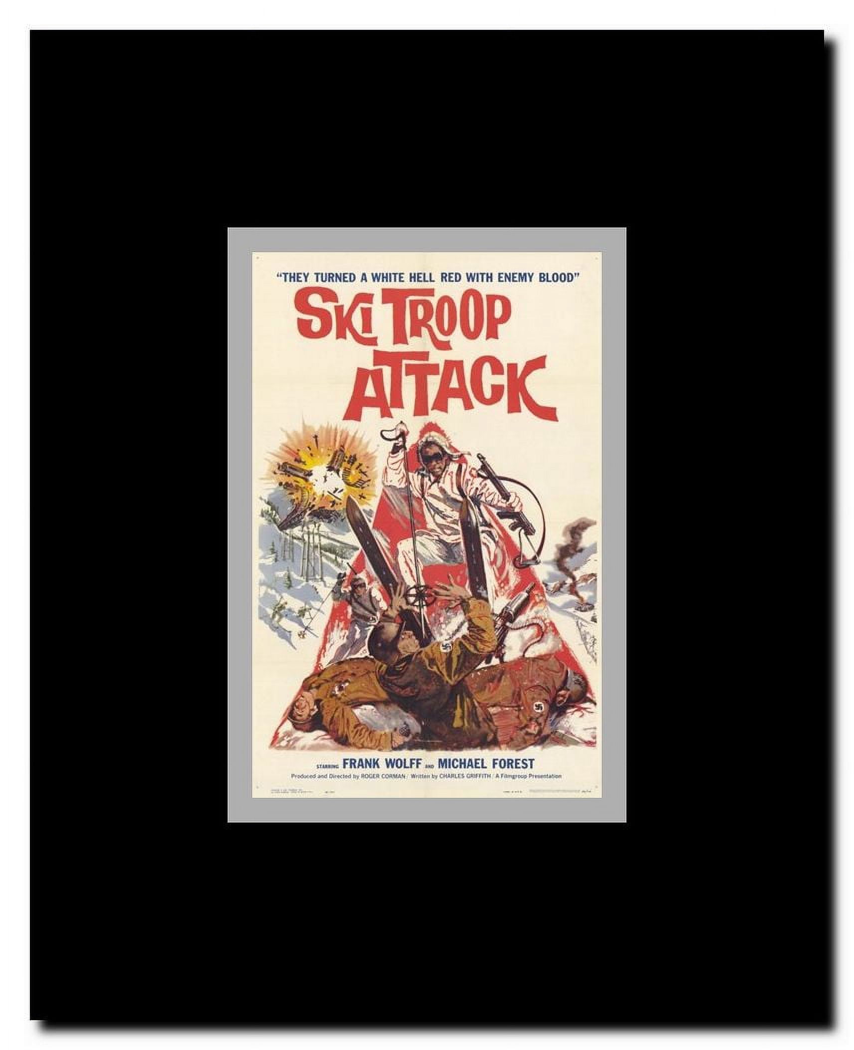Ski Troop Attack Framed Movie Poster