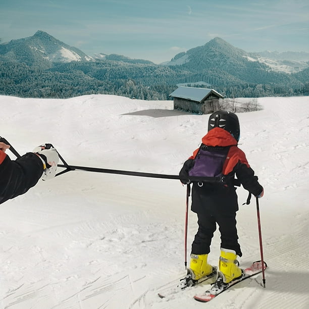 Ski and Snowboard Harness Trainer Backpack for 3 7 Old Kids Beginners Speed Control Ski Straps