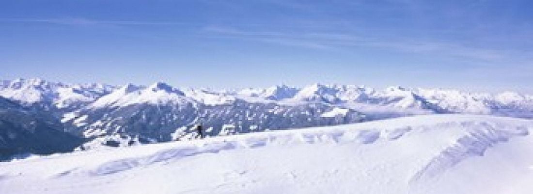 Ski resort Reith Im Alpbachtal Tyrol Austria Canvas Art - Panoramic Images (18 x 7)