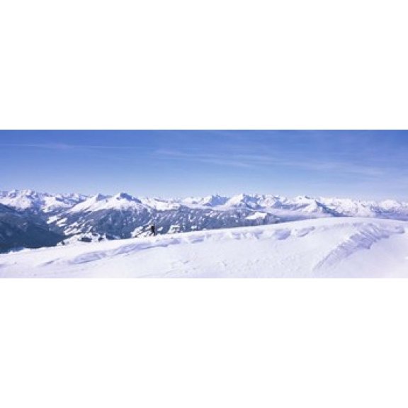 Ski resort Reith Im Alpbachtal Tyrol Austria Canvas Art - Panoramic Images (18 x 7)