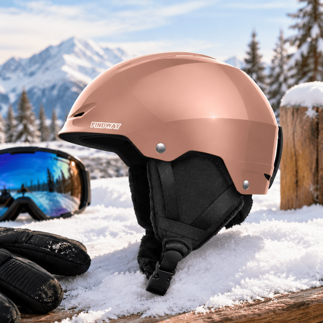 Ski [upgrade] Snowboard For Adults [goggles Friendly] Durable Abs Shell ...
