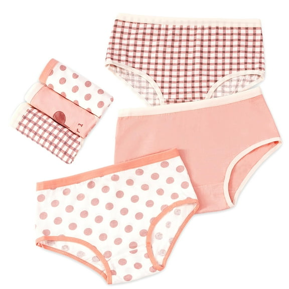 SkiBeaut Girl Panties Underwear Toddler Girl Soft Short Big 6 Pack Kid Child Underpants
