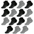 thumbnail image 1 of SkiBeaut Non-Slip Toddler Socks 15 Pairs Non Skid Low Cut Socks for 1-7 Years Anti Skid Ankle Socks for Baby Kids Boys Girls ﻿, 1 of 5