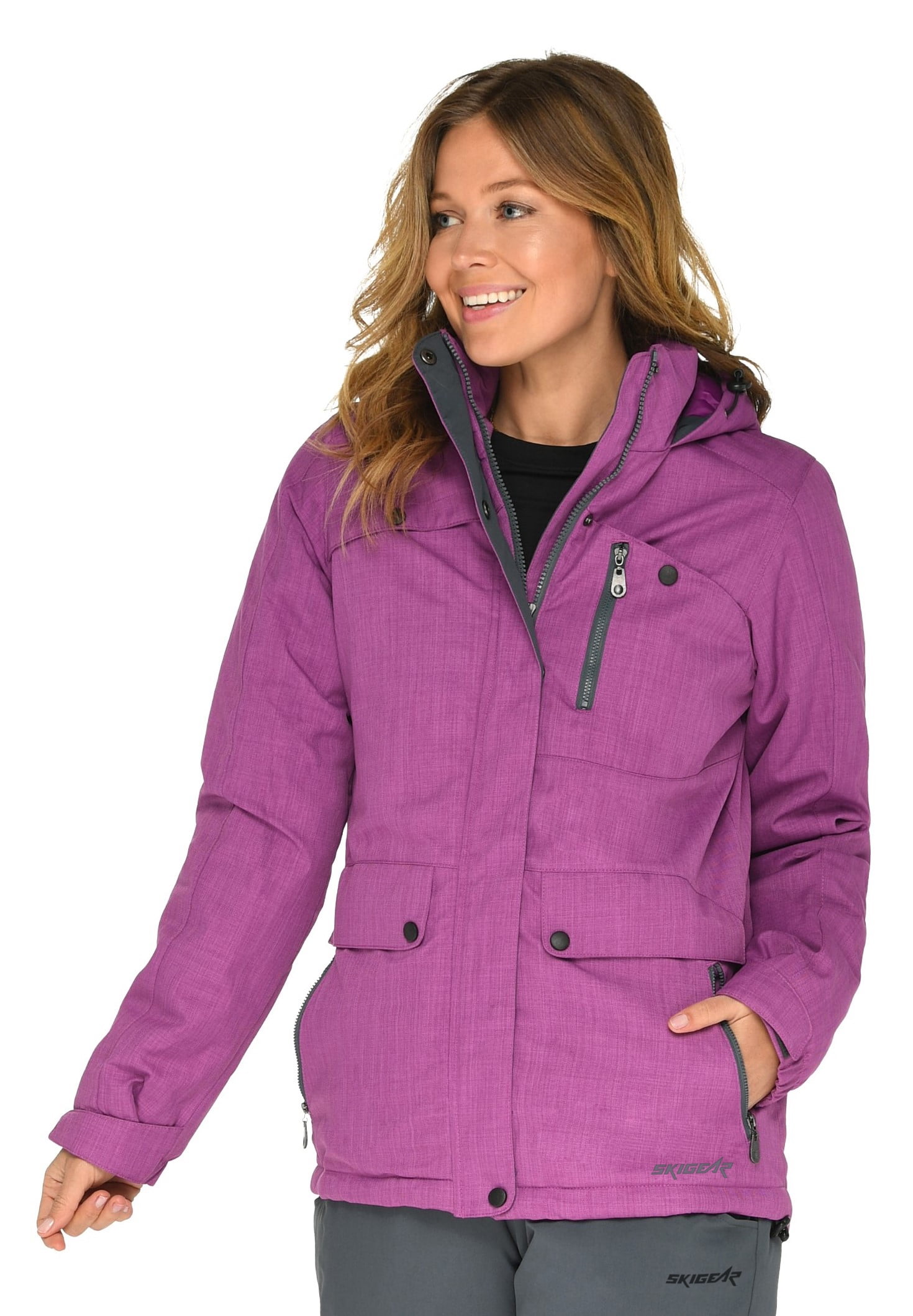 SkiGear by Arctix Women's Daybreak Insulated Winter Snow Jacket