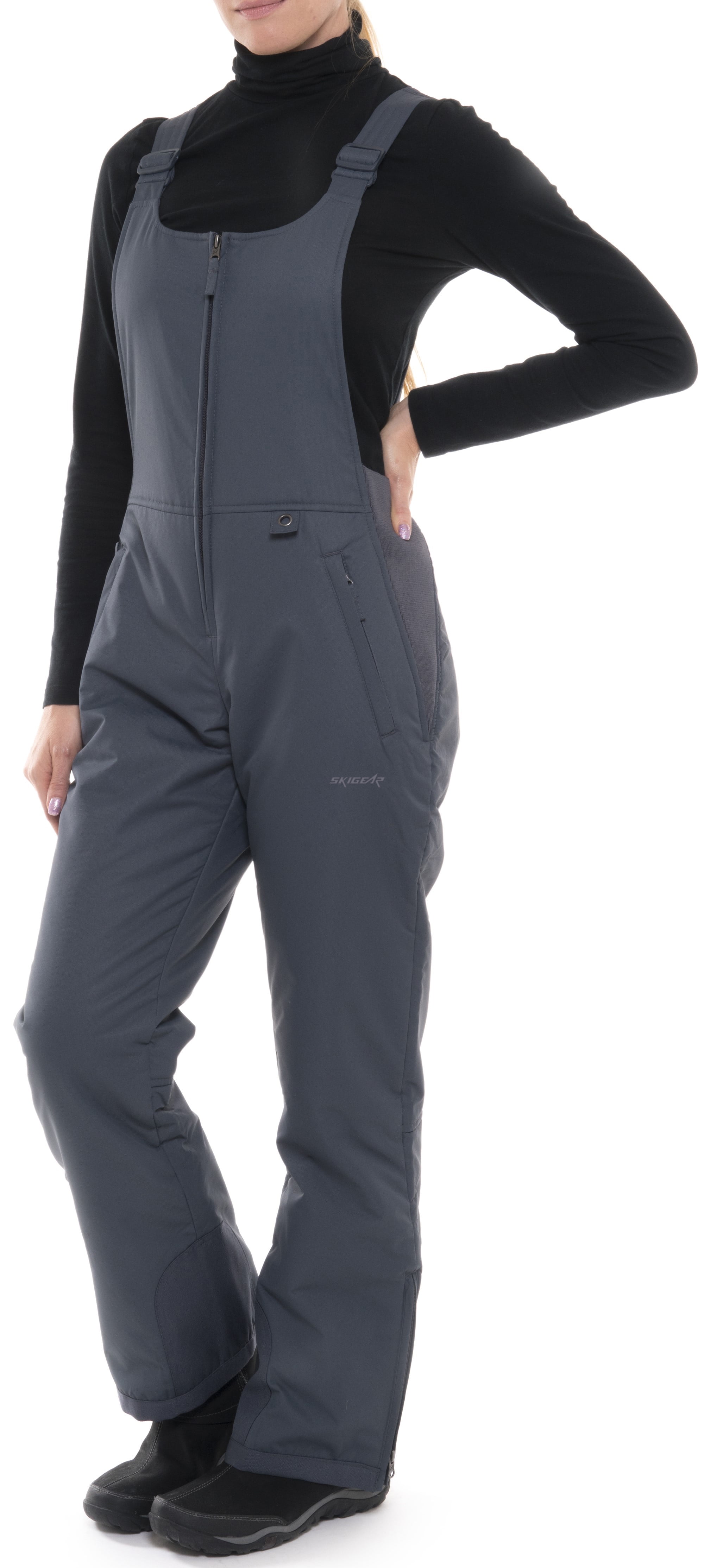 SkiGear by Arctix Women's and Plus Size Winter Snow Bib Overall Pant