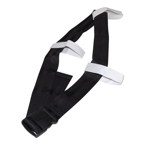SkiL-Care Gait Belt with Handles Black 251011, 1 Ct