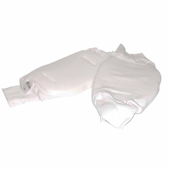 SkiL-Care Heel / Elbow Protection Sleeve White Large Slip-On 503205, 2 Ct