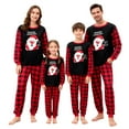 thumbnail image 1 of Skibeaut Christmas Family Pajamas Sets, Matching Family Pajamas Sets Sleepwear Pjs for Women Couple, 1 of 5