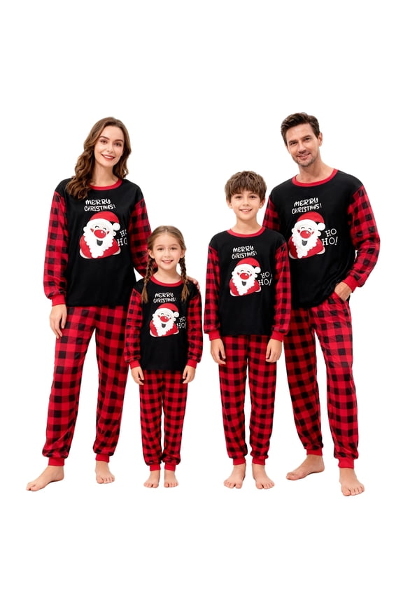Christmas Family Pajamas Sets, Matching Family Pajamas Sets Sleepwear Pjs for Women Couple