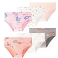 thumbnail image 1 of Skibeaut Girls Underwear 6 Pack, Toddler Panties for Little Girls 2-8 Years Big Kids Breathable Undies Multipack, 1 of 7
