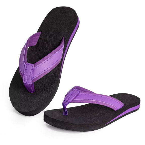 Skibeaut Kids Flip Flops Girls Sandals Water Shoes Girls Unisex-Child Beach Shoes Flip Flops