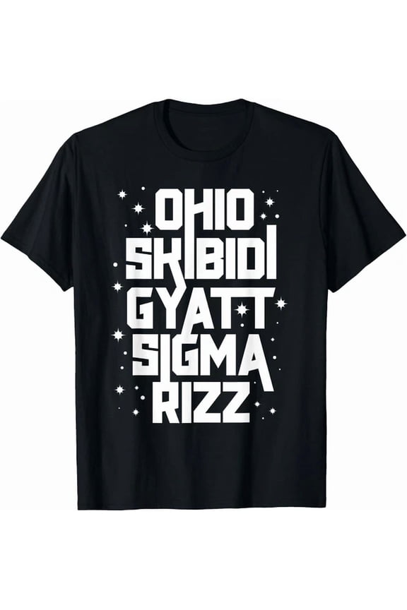 Skibidi Rizz Gyatt Ohio Sigma Rizzler Gift Toilet T-Shirt