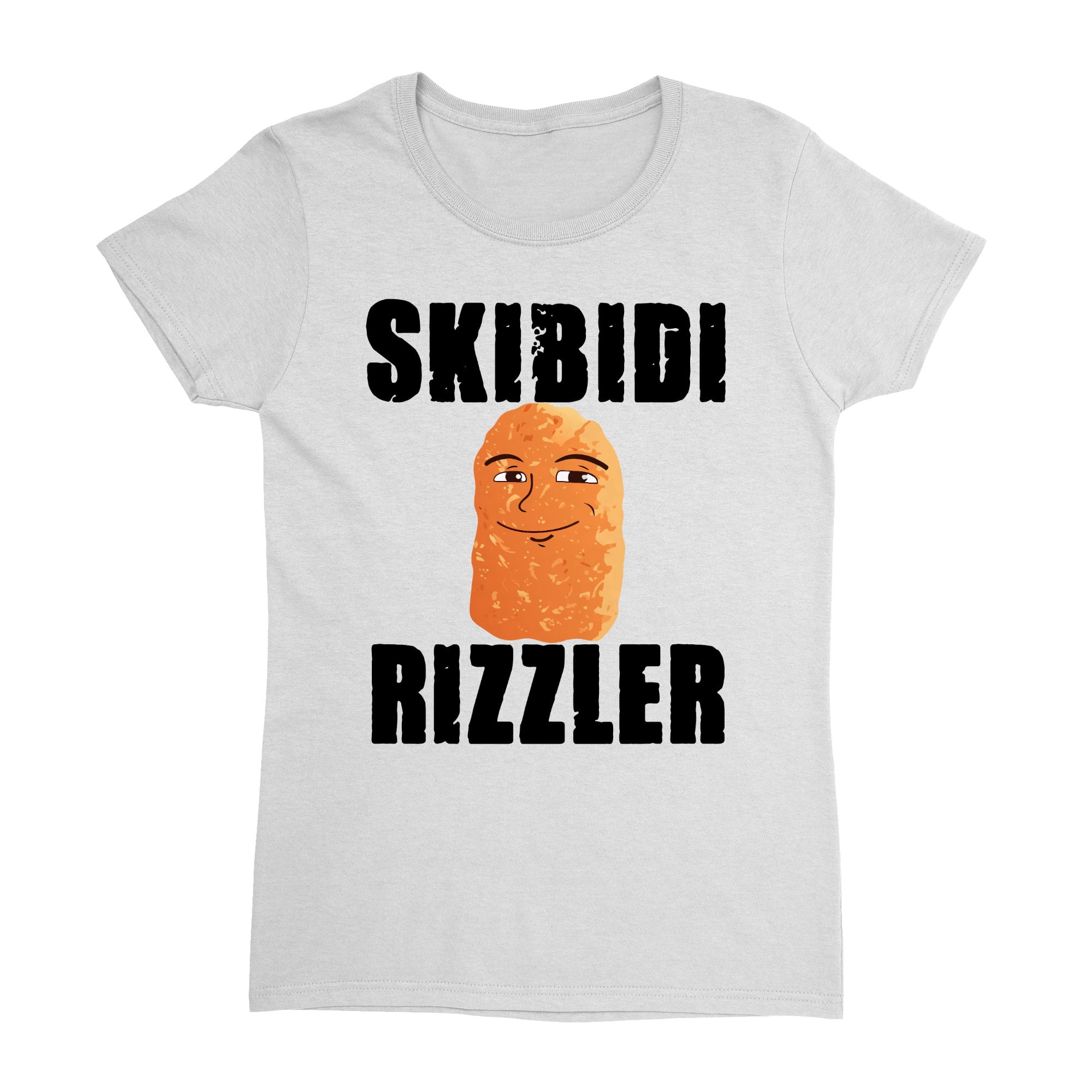 Skibidi Rizzler Meme Funny Brainrot Rizz Alpha Gen Ladies' Crewneck T ...