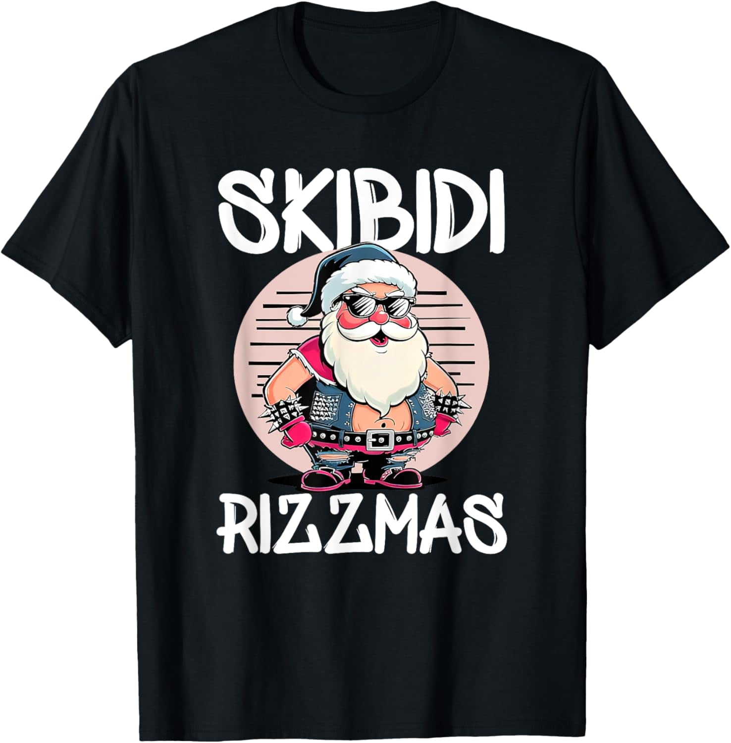 FA (LA)8 Funny Christmas Santa Fa La Math T-Shirt - Walmart.com